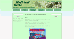 Desktop Screenshot of plantsmedicinal.com